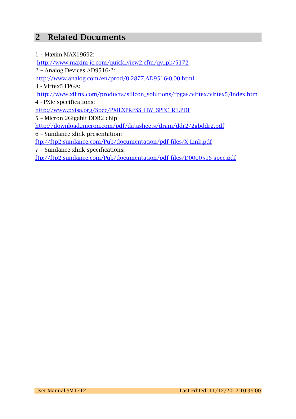 2related documents | Sundance SMT712 User Manual | Page 9 / 89