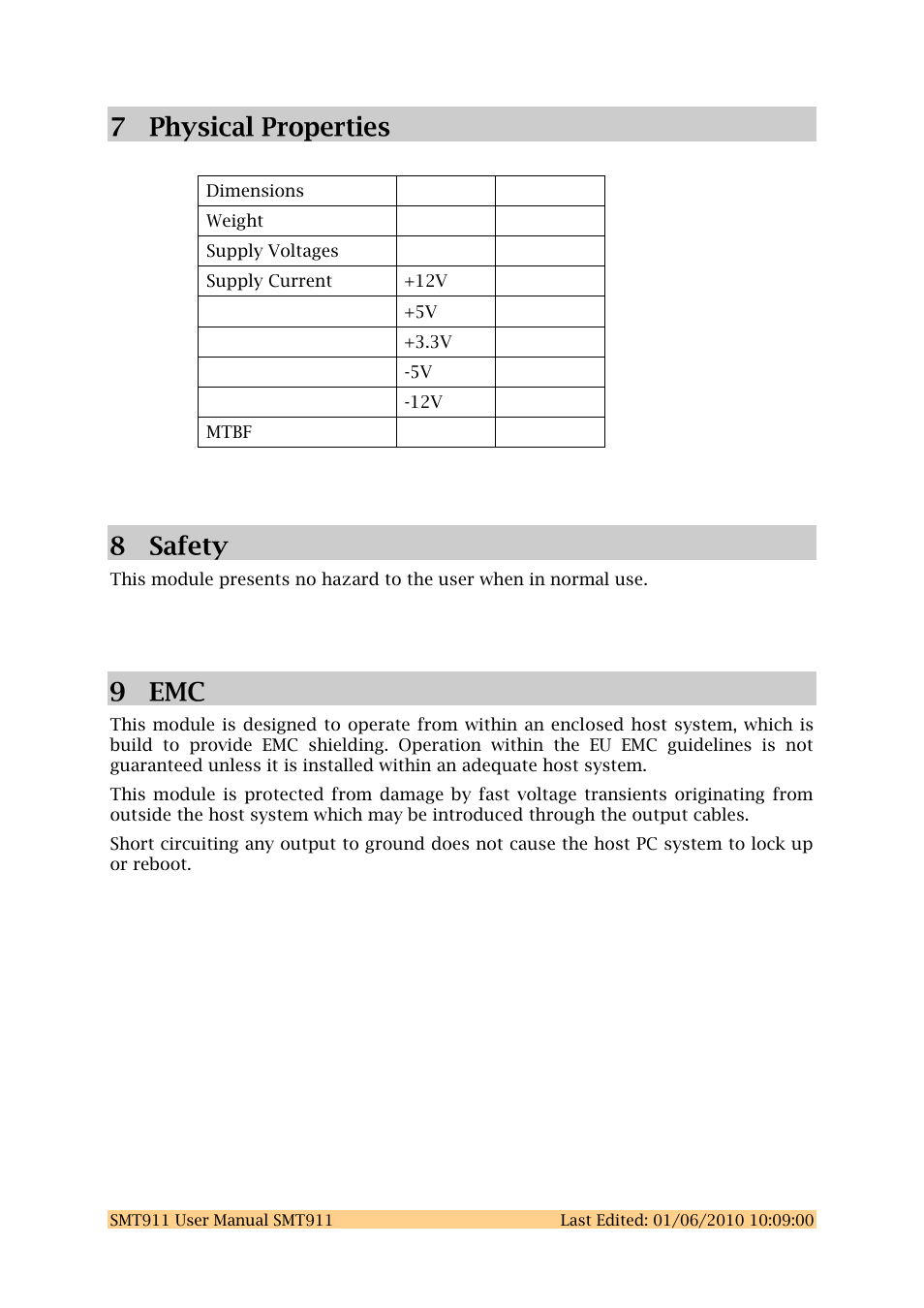 Sundance SMT911 User Manual | Page 24 / 38