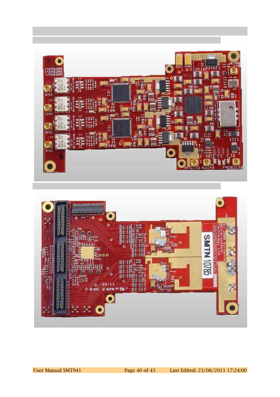 3 pcb layout | Sundance SMT941 User Manual | Page 40 / 43