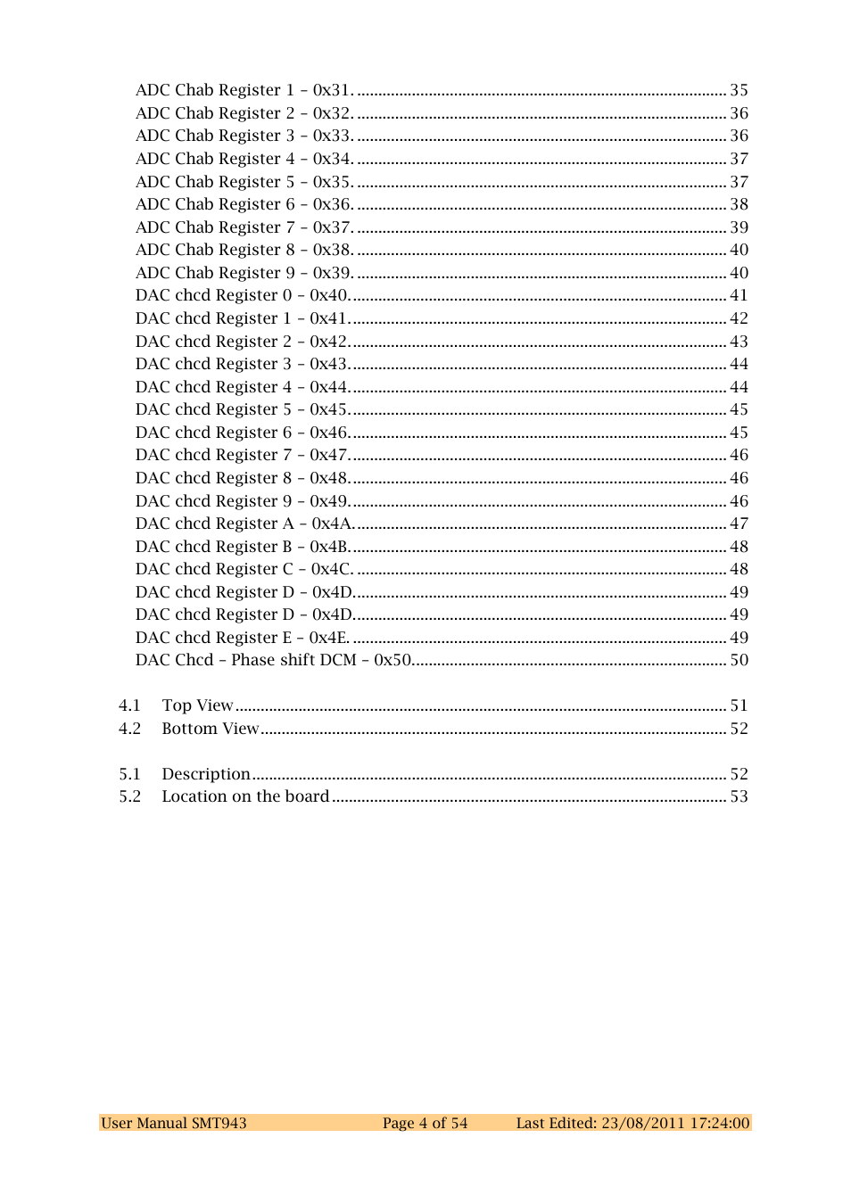 Sundance SMT943 User Manual | Page 4 / 54