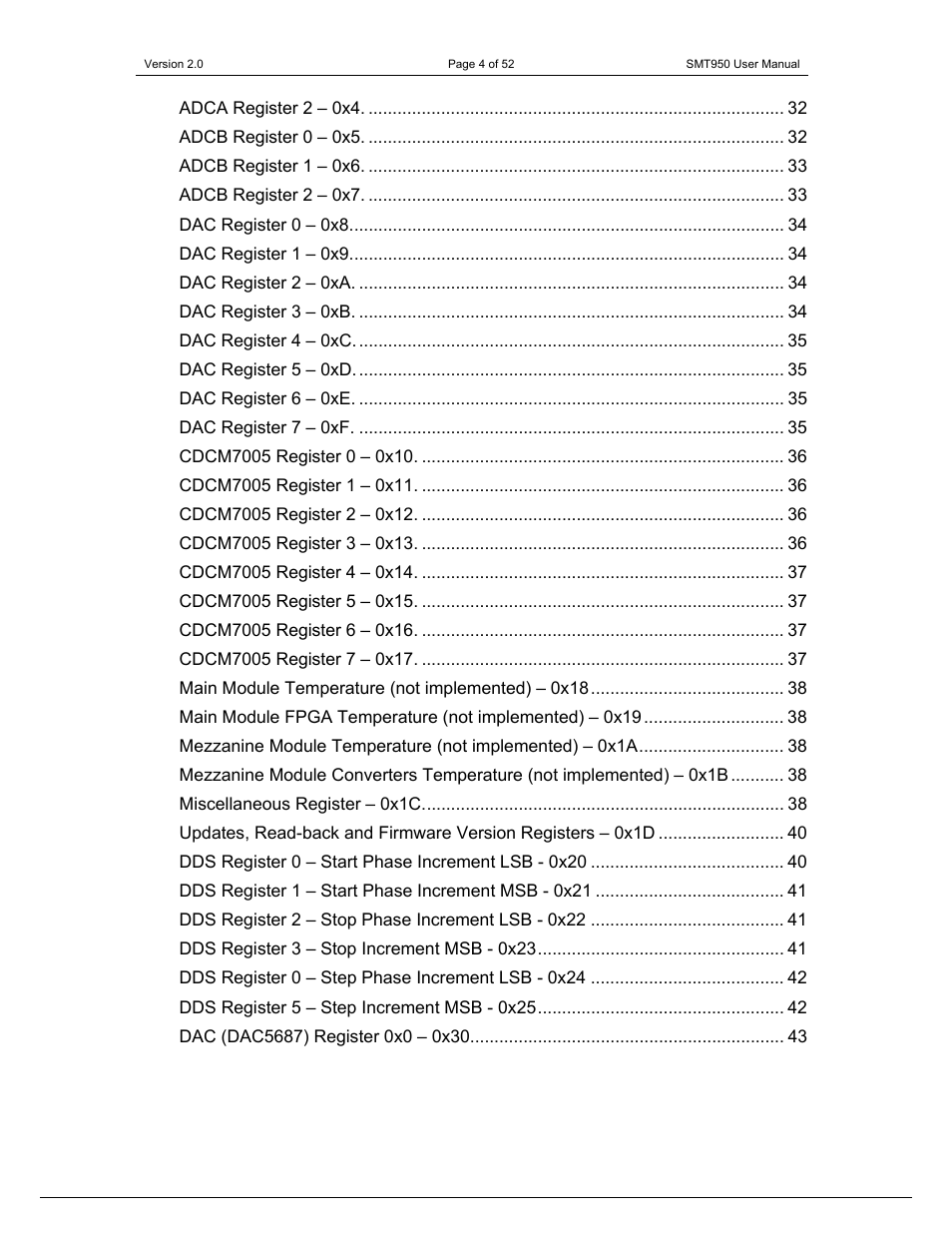 Sundance SMT950 User Manual | Page 4 / 52