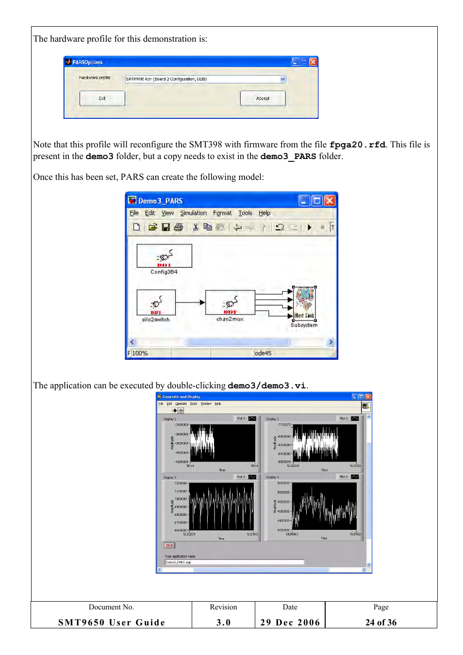 Sundance SMT9650 User Manual | Page 24 / 36