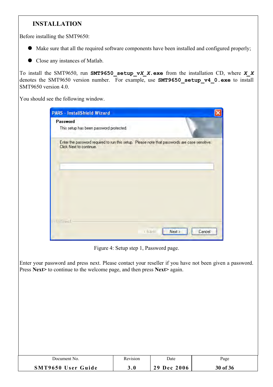 13 installation | Sundance SMT9650 User Manual | Page 30 / 36