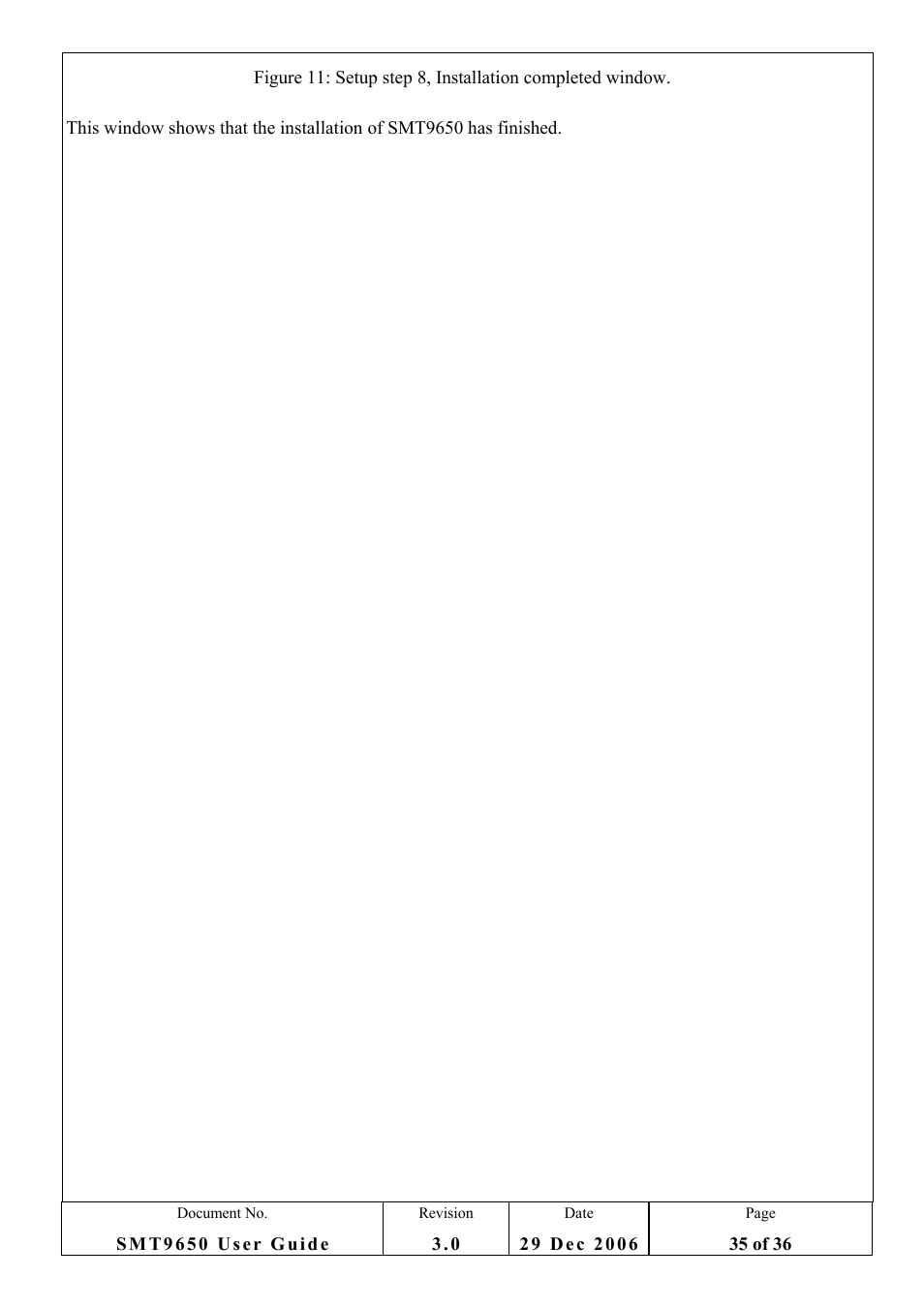 Sundance SMT9650 User Manual | Page 35 / 36
