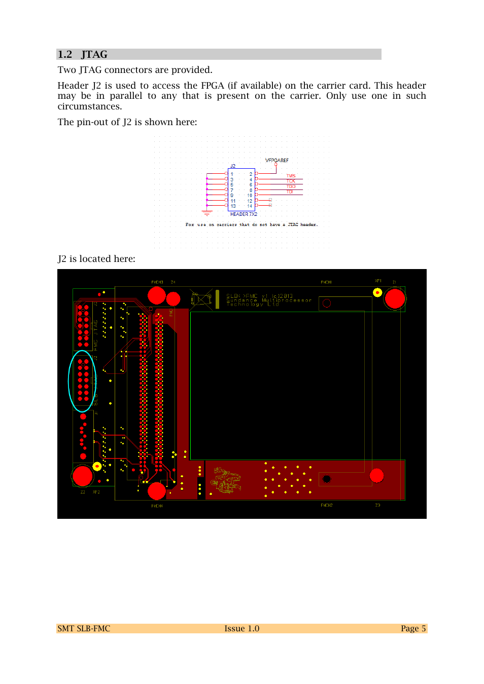 Sundance SMT SLB-FMC User Manual | Page 5 / 12