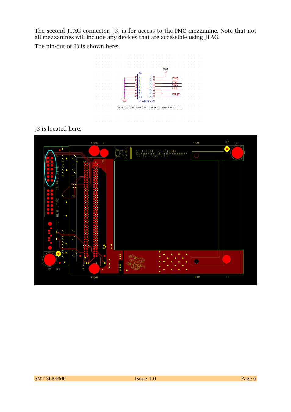 Sundance SMT SLB-FMC User Manual | Page 6 / 12
