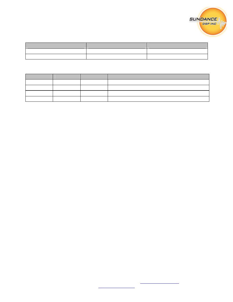 Sundance FC201 User Manual | Page 2 / 10