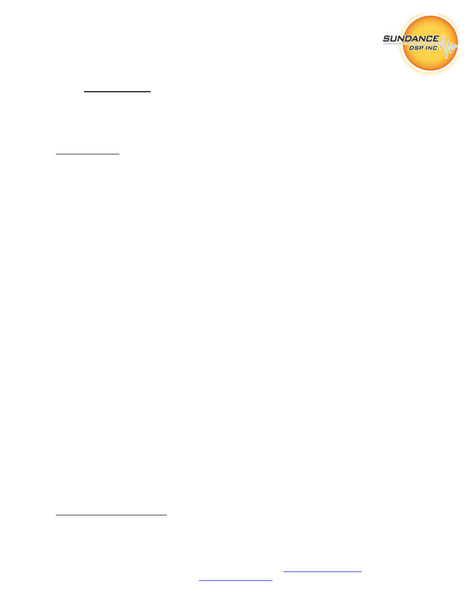 Sundance FC201 User Manual | Page 6 / 10
