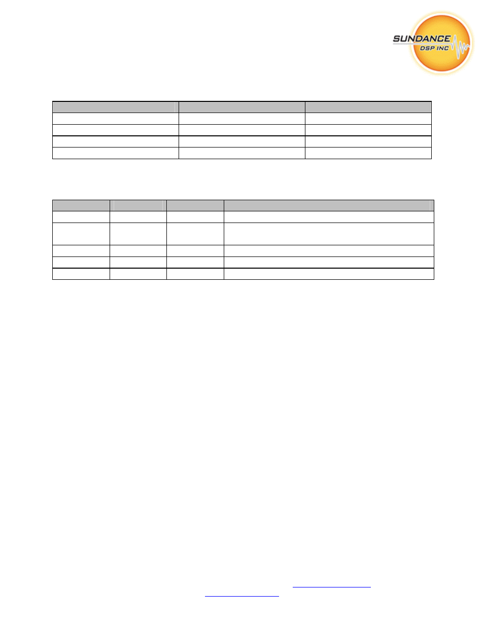 Sundance FC203B User Manual | Page 2 / 12