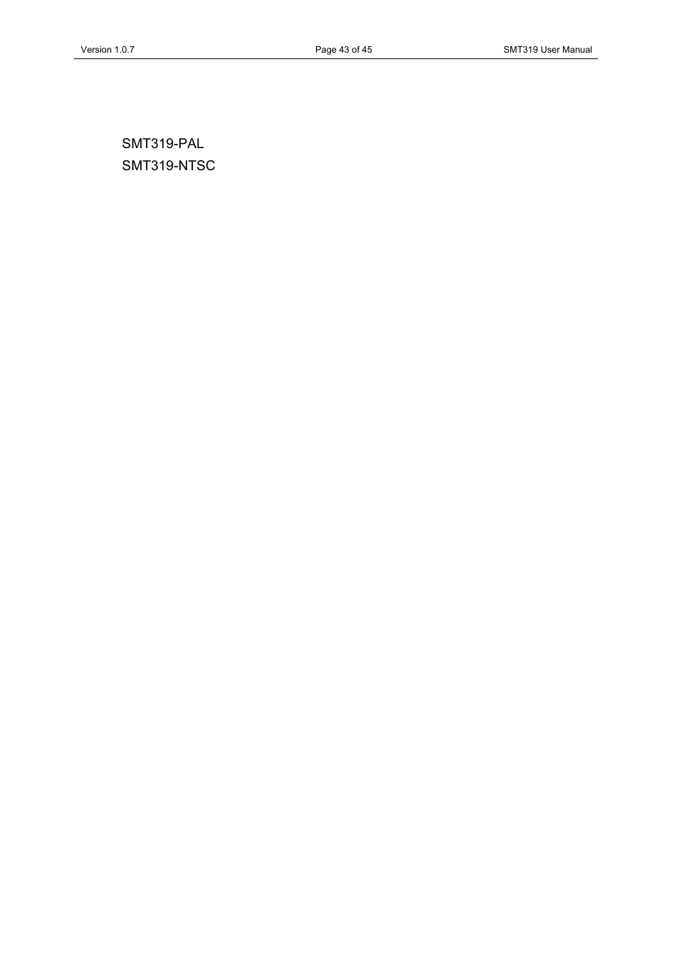 Ordering information | Sundance SMT319 User Manual | Page 43 / 45