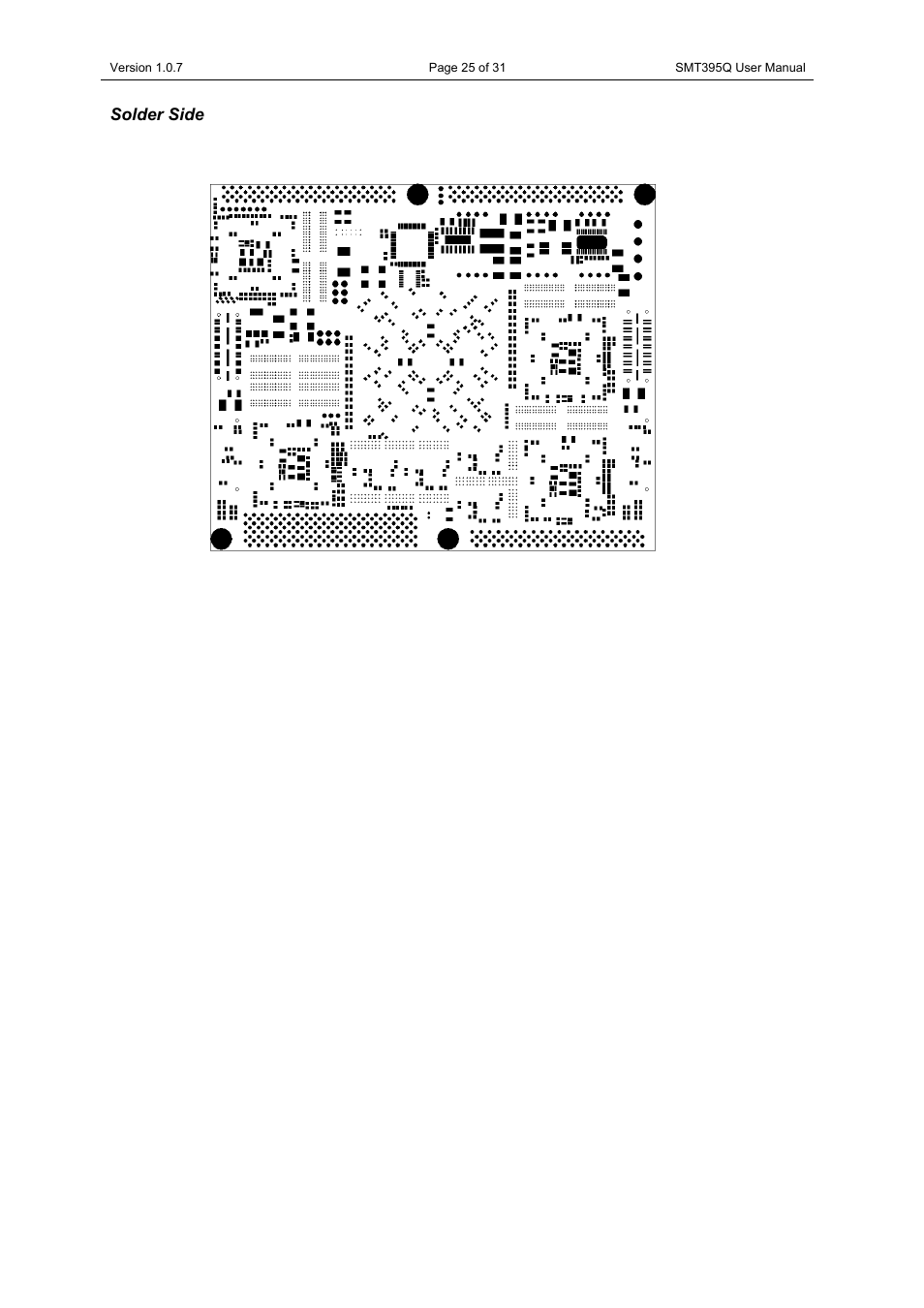 Solder side | Sundance SMT395Q User Manual | Page 25 / 31