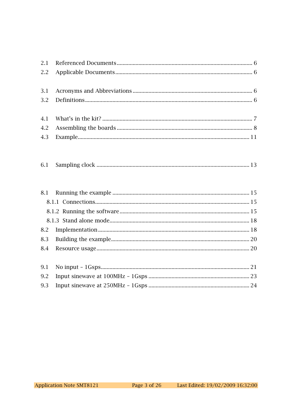 Sundance SMT8121 User Manual | Page 3 / 26