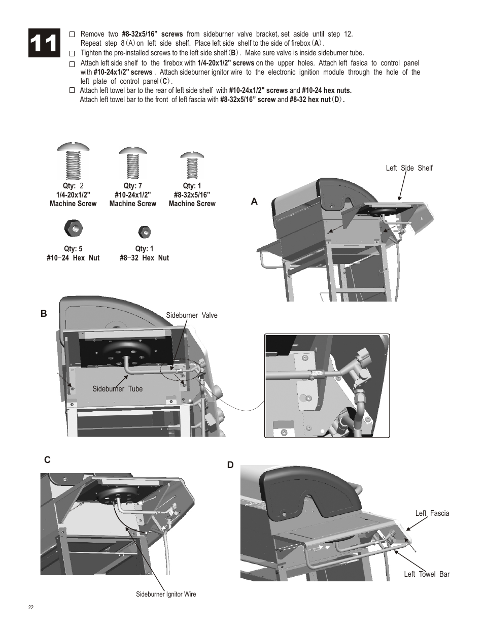 Char-Broil 463210510 User Manual | Page 22 / 32