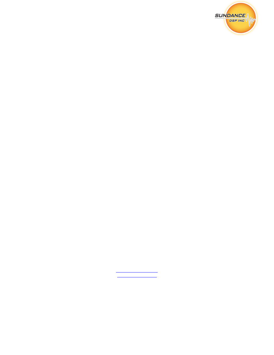 Sundance SMT6060-TCPIP User Manual | 32 pages