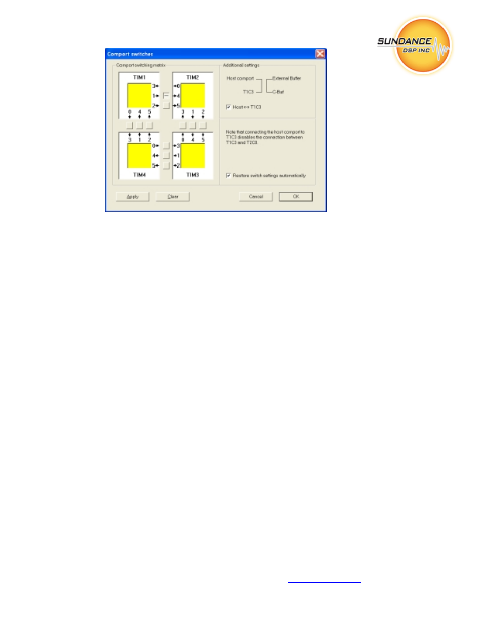 Sundance SMT6060-TCPIP User Manual | Page 21 / 32