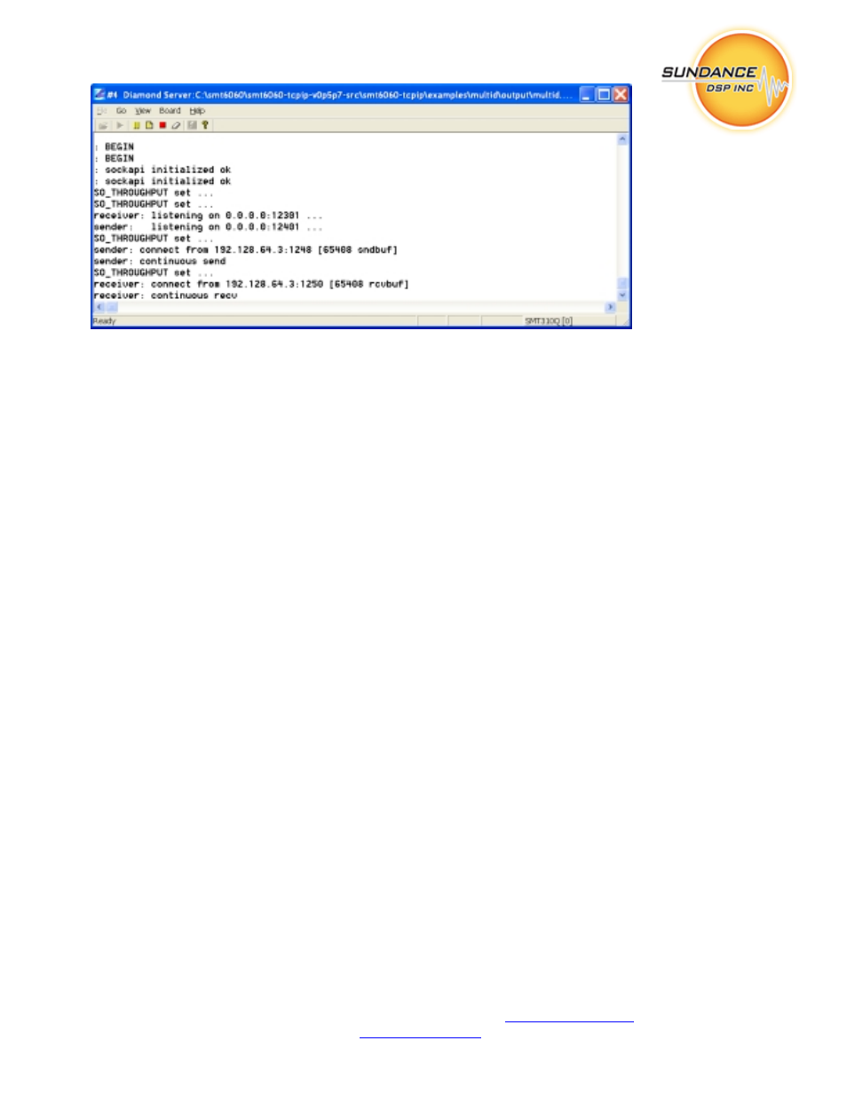 Sundance SMT6060-TCPIP User Manual | Page 28 / 32