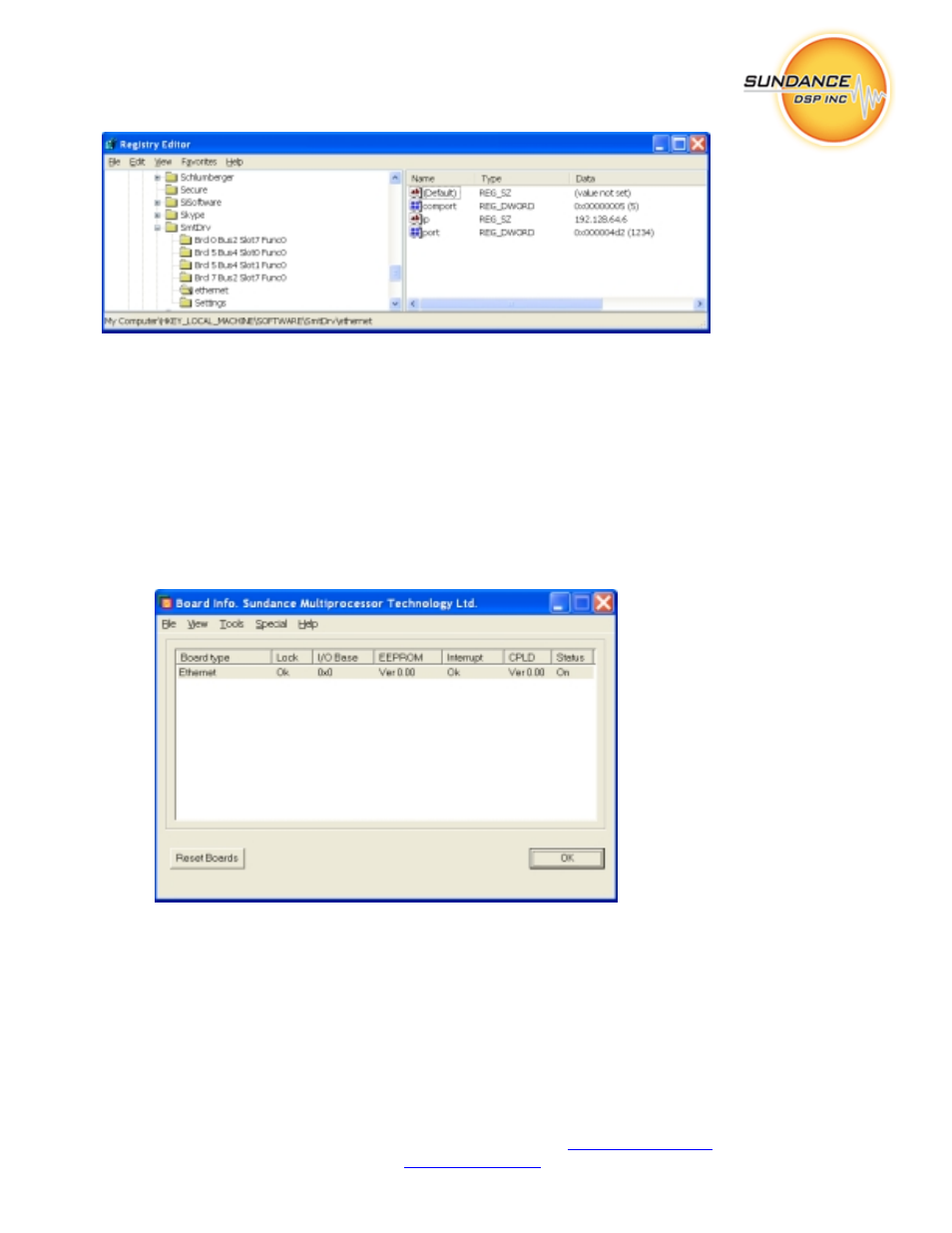 Sundance SMT6060-TCPIP User Manual | Page 30 / 32