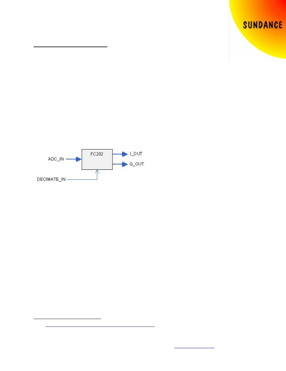 Sundance FC202 FPGA User Manual | Page 6 / 20