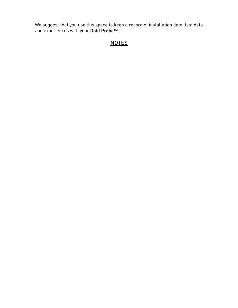 Notes, Carbon vs. dew point with temperature | Super Systems Gold Probe User Manual | Page 13 / 16