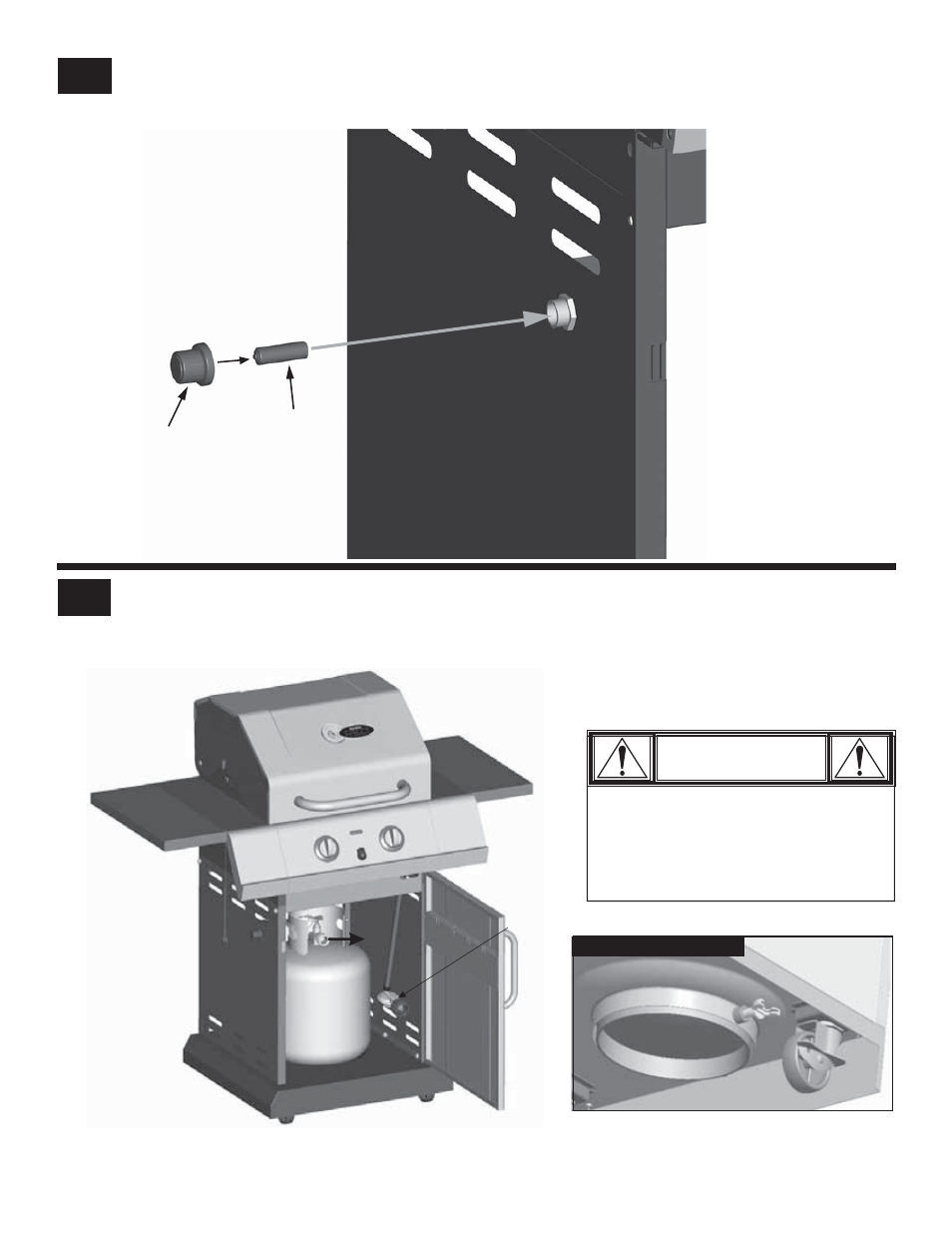 Caution | Char-Broil RED 463250211 User Manual | Page 21 / 28