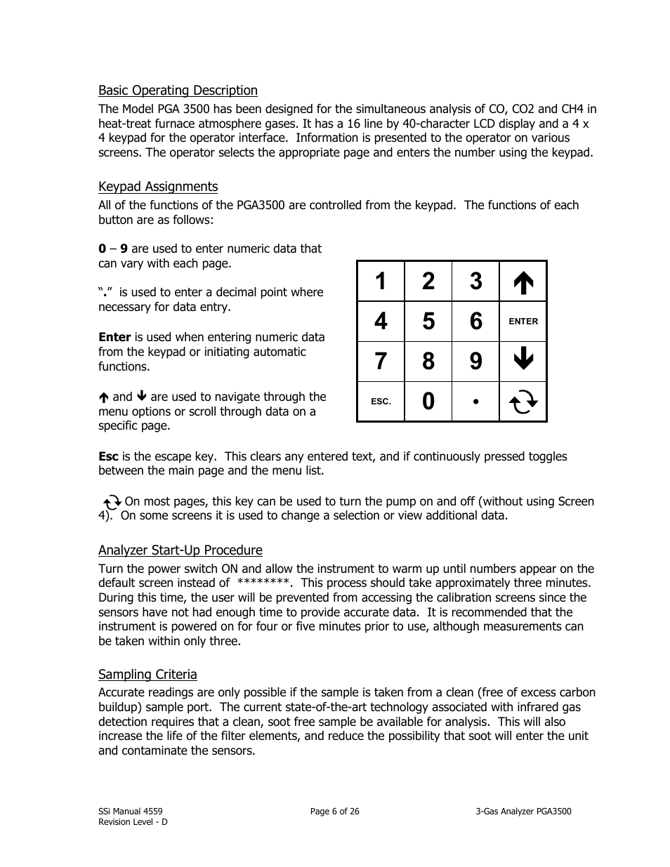 Super Systems PGA3500 User Manual | Page 6 / 26