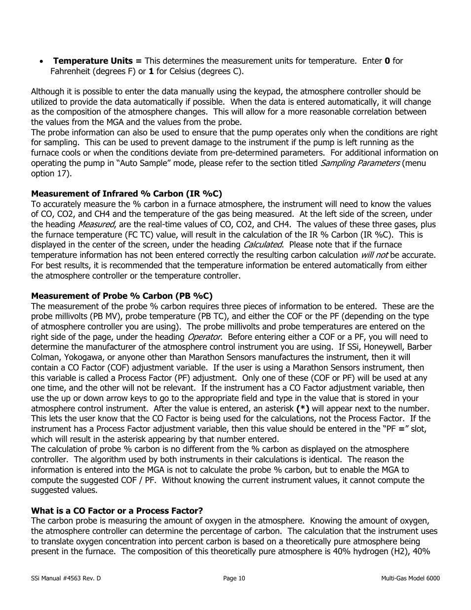 Super Systems MGA6000 User Manual | Page 10 / 42
