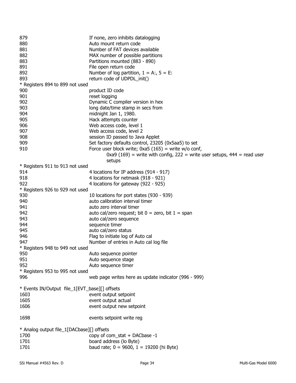 Super Systems MGA6000 User Manual | Page 34 / 42
