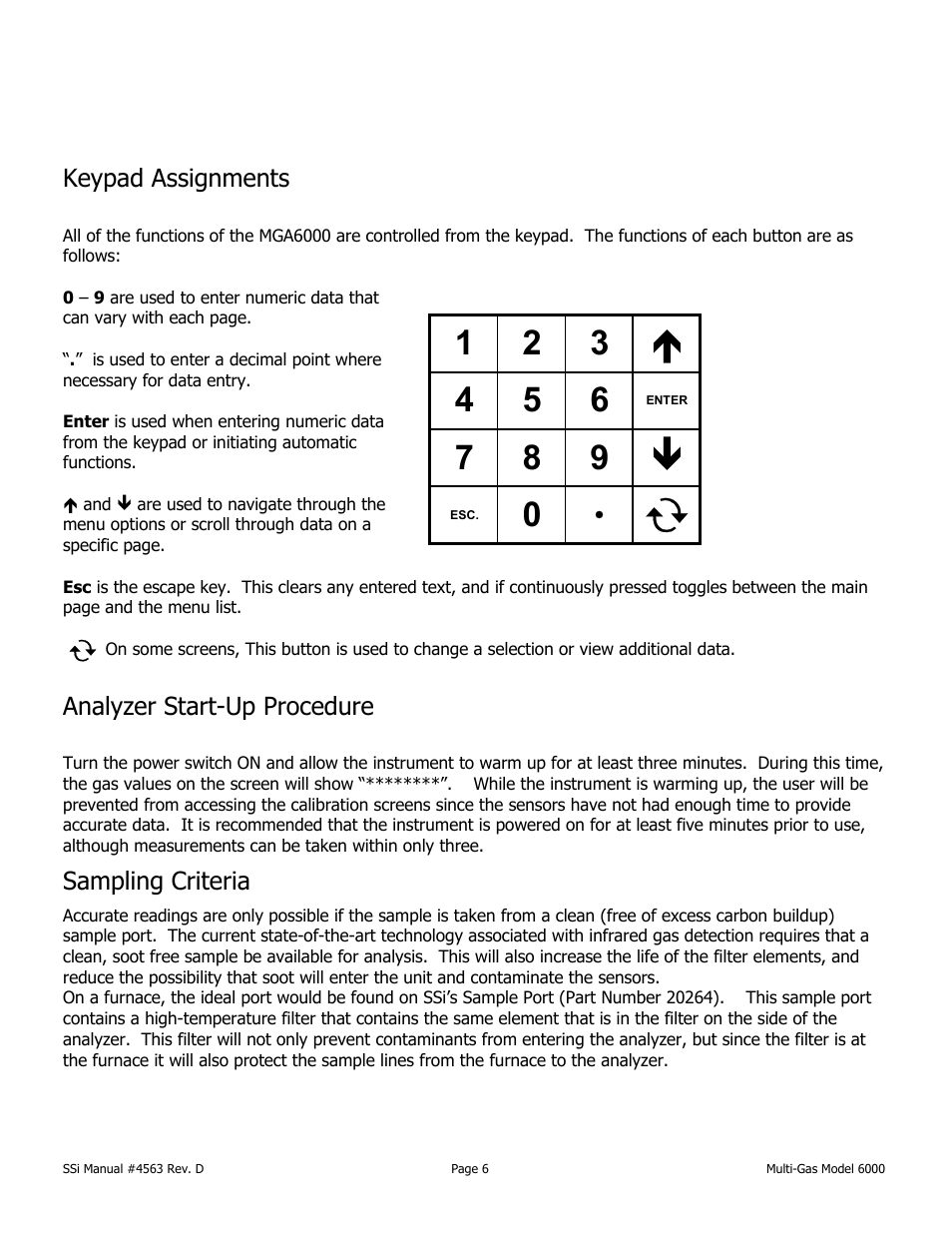 Super Systems MGA6000 User Manual | Page 6 / 42