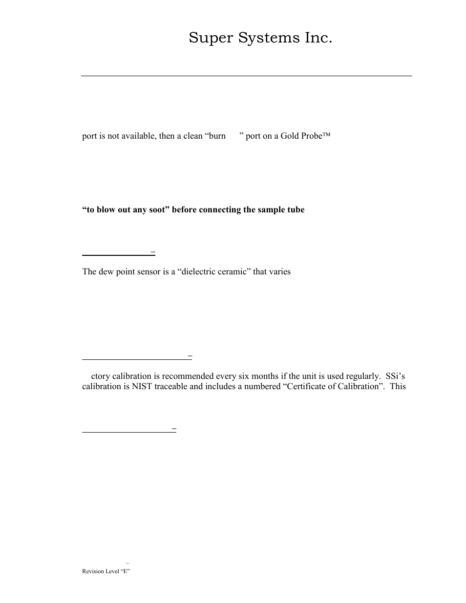 Super systems inc | Super Systems DPC2530 User Manual | Page 5 / 17