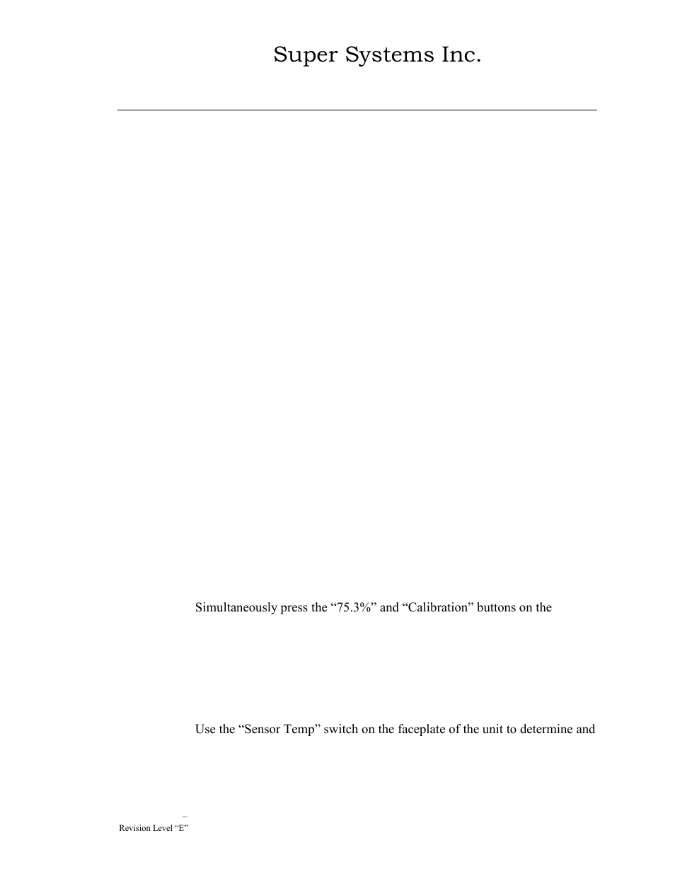 Super systems inc | Super Systems DPC2530 User Manual | Page 7 / 17