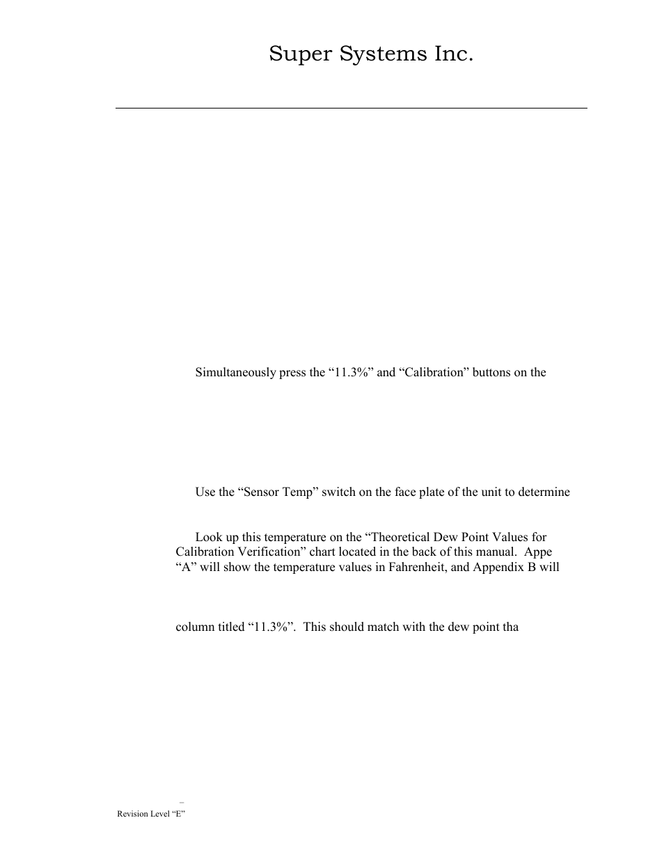 Super systems inc | Super Systems DPC2530 User Manual | Page 9 / 17