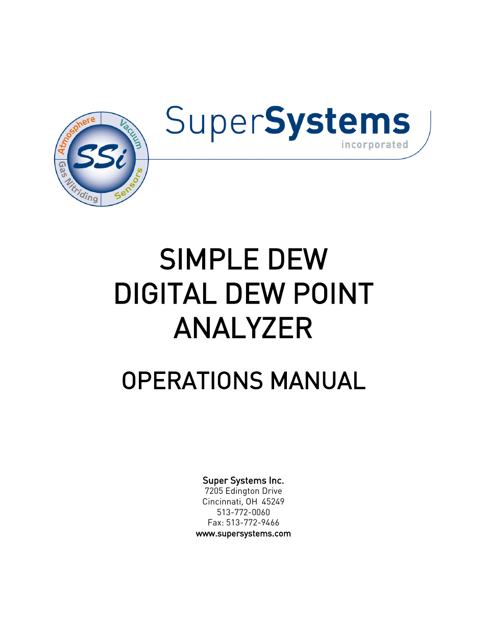 Super Systems Simple Dew User Manual | 18 pages