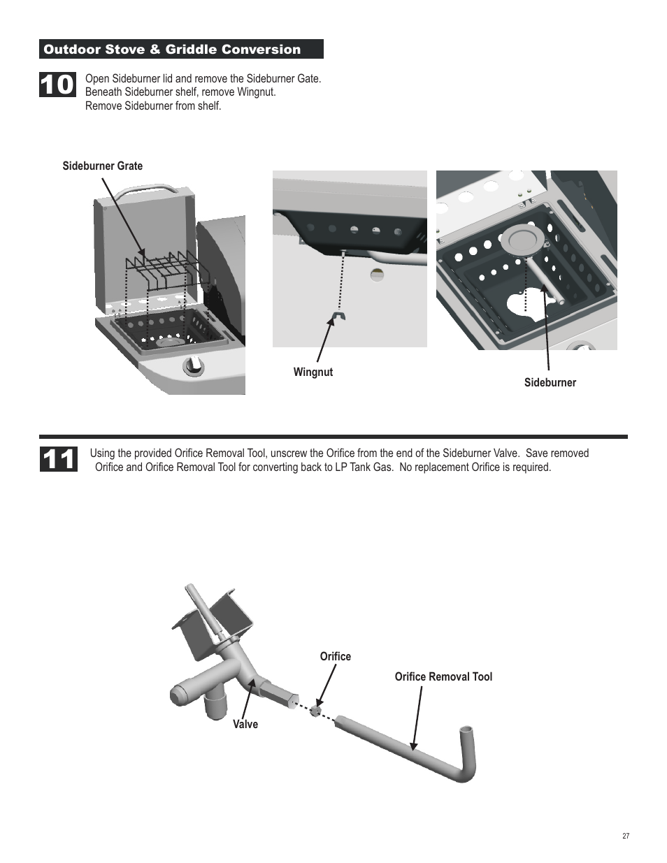 Char-Broil 463250511 User Manual | Page 27 / 36