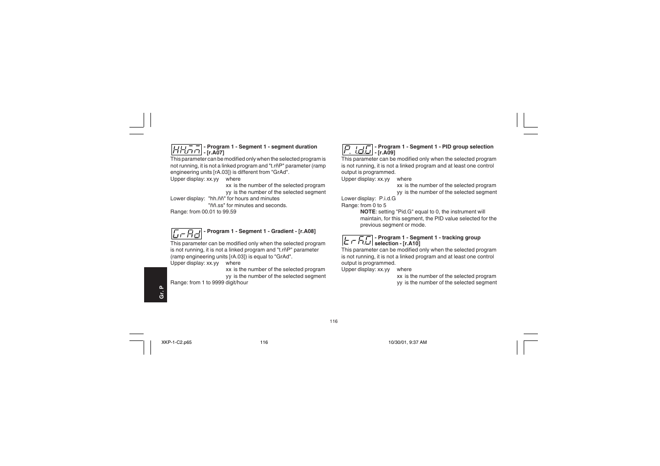 Super Systems 20PQ User Manual | Page 120 / 170