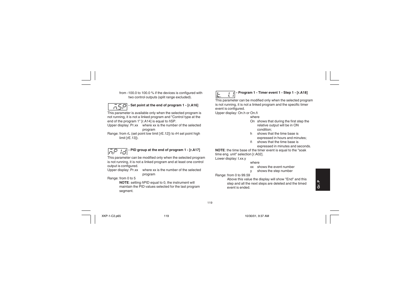 Super Systems 20PQ User Manual | Page 123 / 170