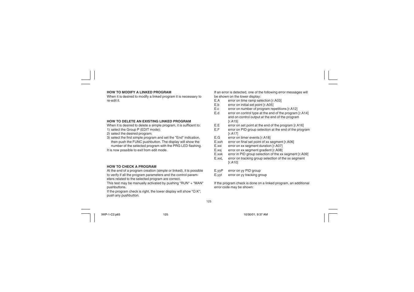 Super Systems 20PQ User Manual | Page 129 / 170