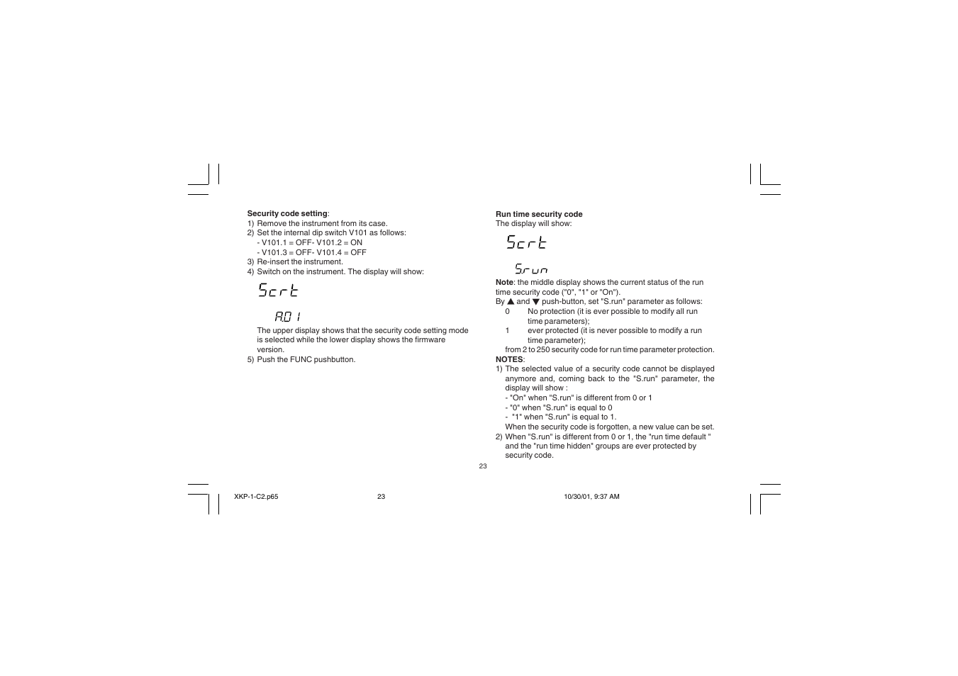 Super Systems 20PQ User Manual | Page 27 / 170