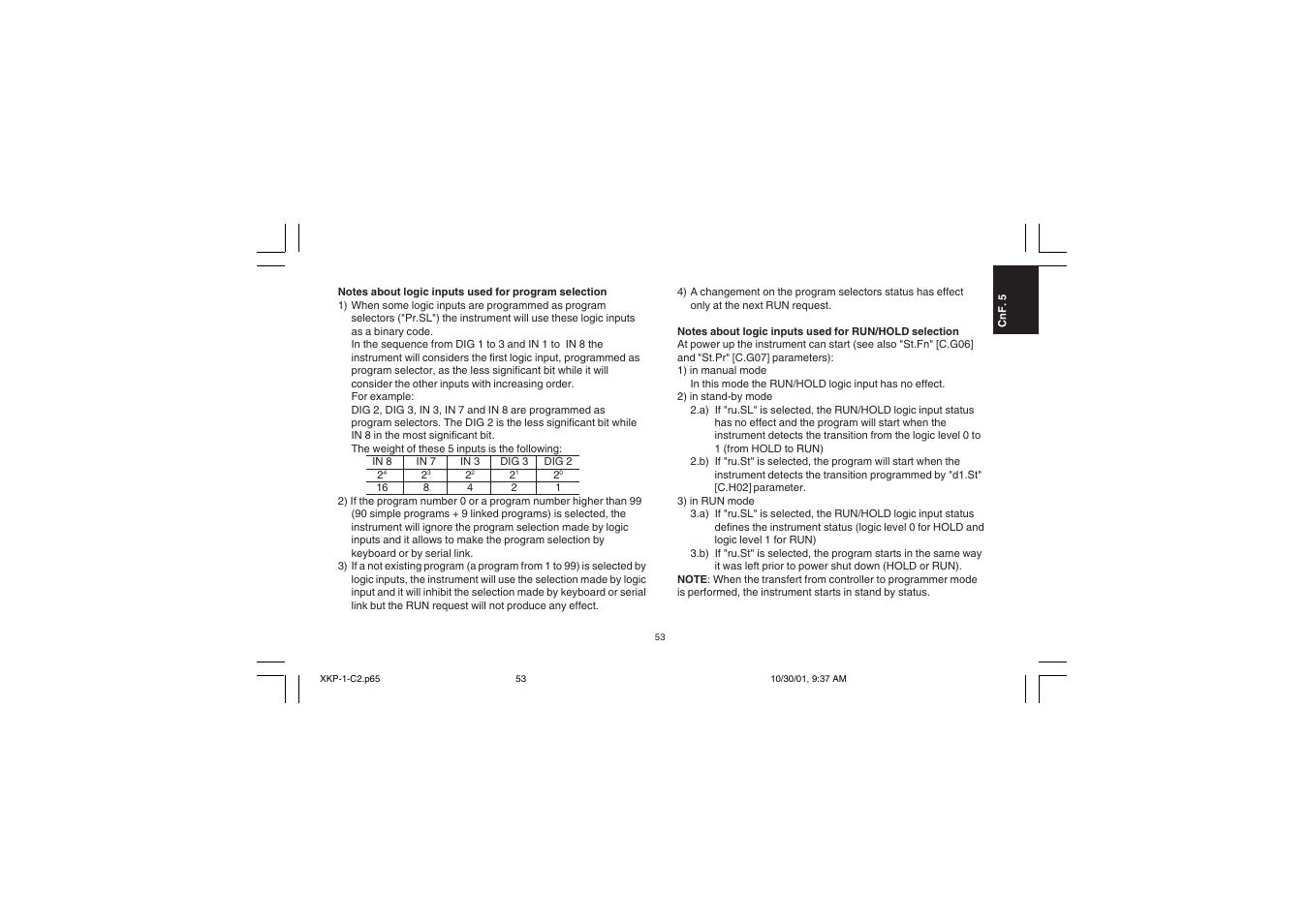 Super Systems 20PQ User Manual | Page 57 / 170