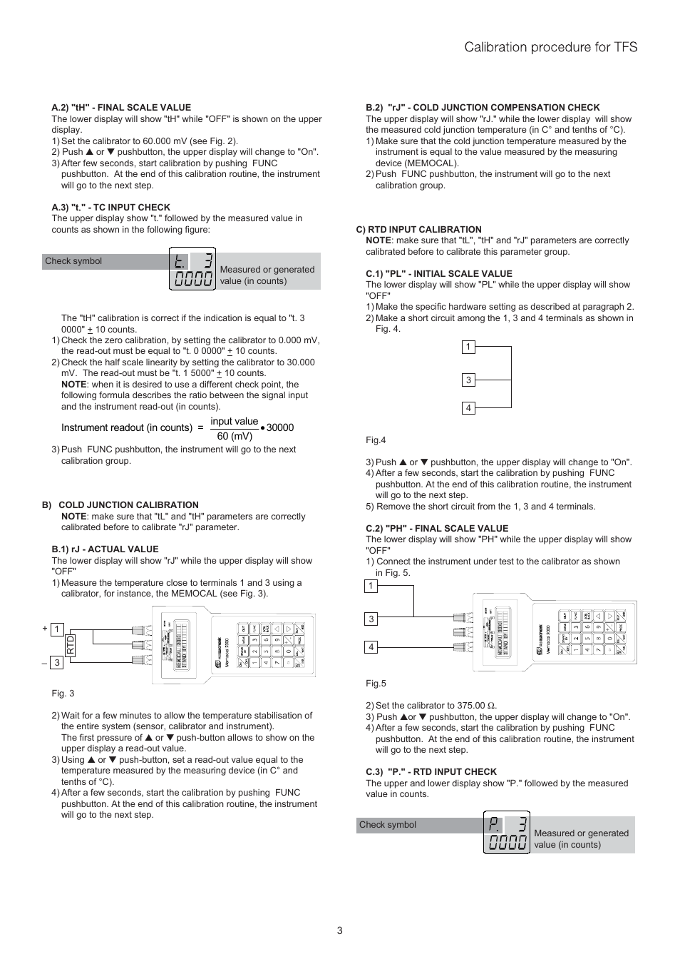 Super Systems 7EK 31080 Calibration Manual User Manual | Page 3 / 5