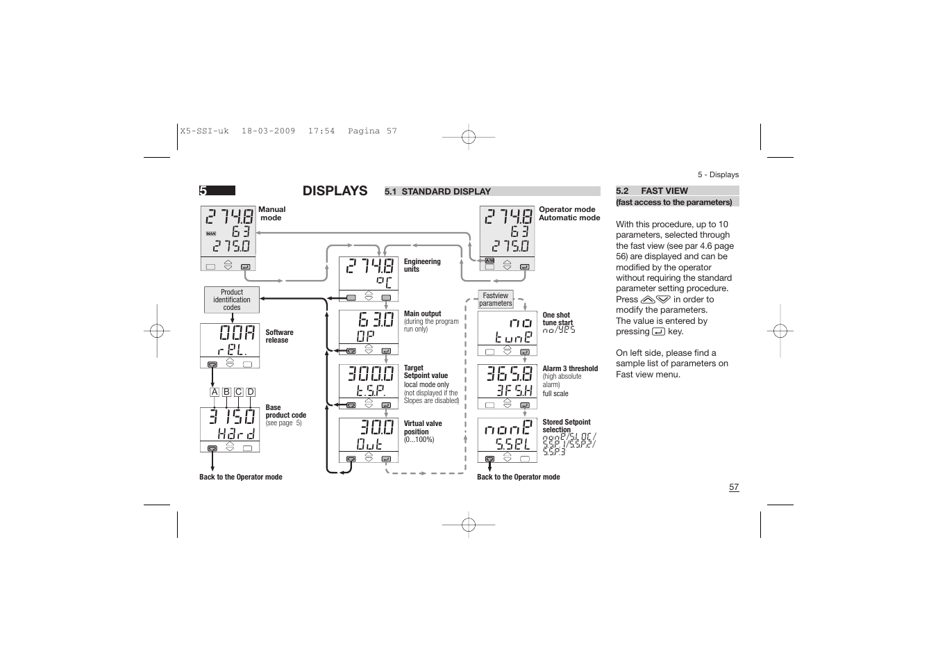 None, 63 rel, Hard | T.s.p, Tune, S.sel, 3fs.h | Super Systems X5 User Manual | Page 57 / 74