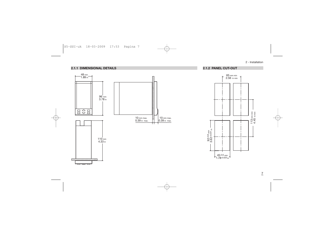 Super Systems X5 User Manual | Page 7 / 74