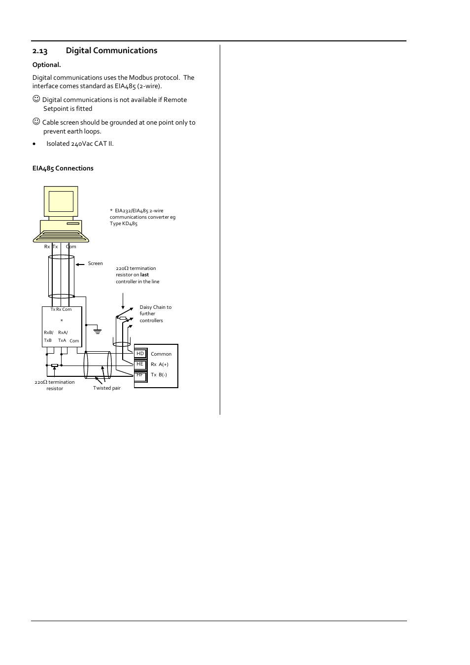 13 digital communications, Digital communications | Super Systems 3 Series User Manual | Page 12 / 92