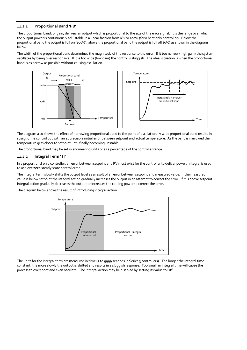 1 proportional band ‘pb, 2 integral term ‘ti, Proportional band ‘pb | Integral term ‘ti | Super Systems 3 Series User Manual | Page 48 / 92