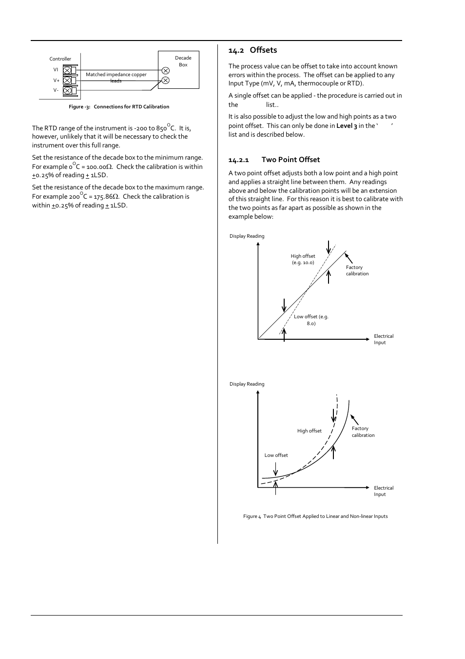 2 offsets, 1 two point offset, Offsets | Two point offset | Super Systems 3 Series User Manual | Page 82 / 92