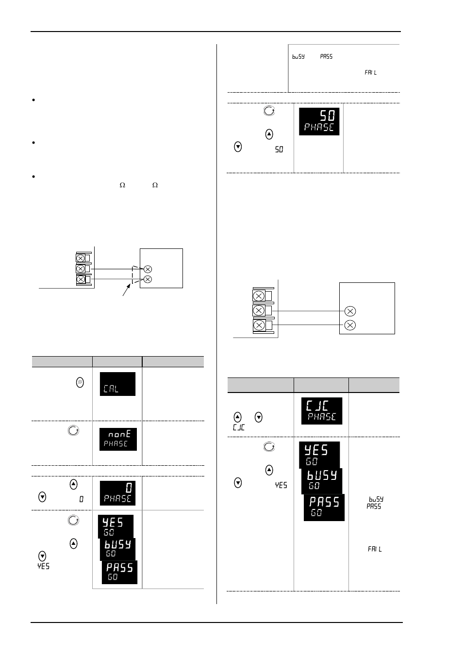 3 input calibration, 1 to calibrate mv range, 2 to calibrate thermocouple ranges | Input calibration, To calibrate mv range, To calibrate thermocouple ranges | Super Systems 3L Series User Manual | Page 48 / 54