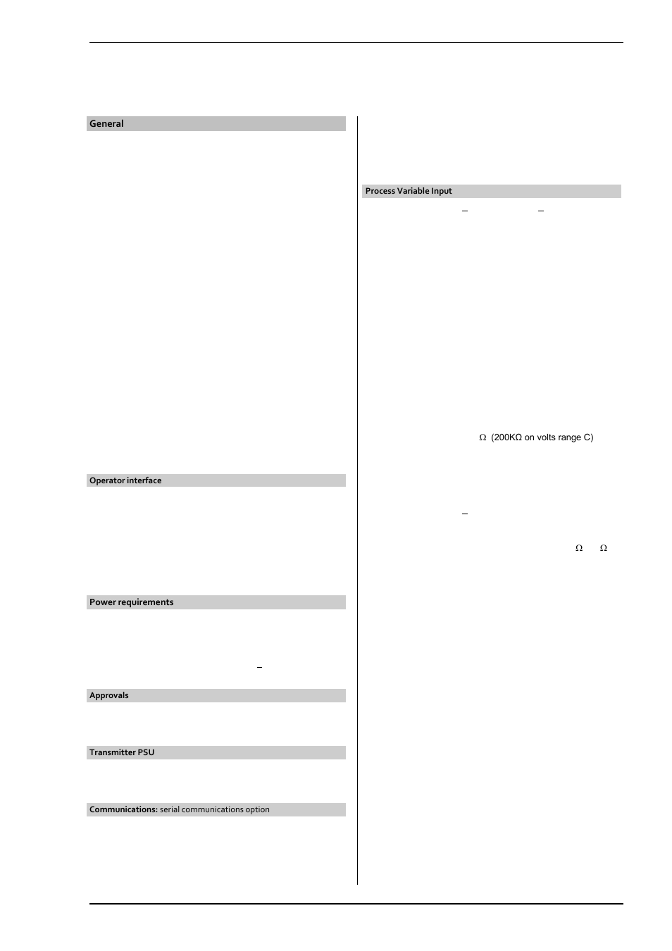 Technical specification | Super Systems 3L Series User Manual | Page 51 / 54