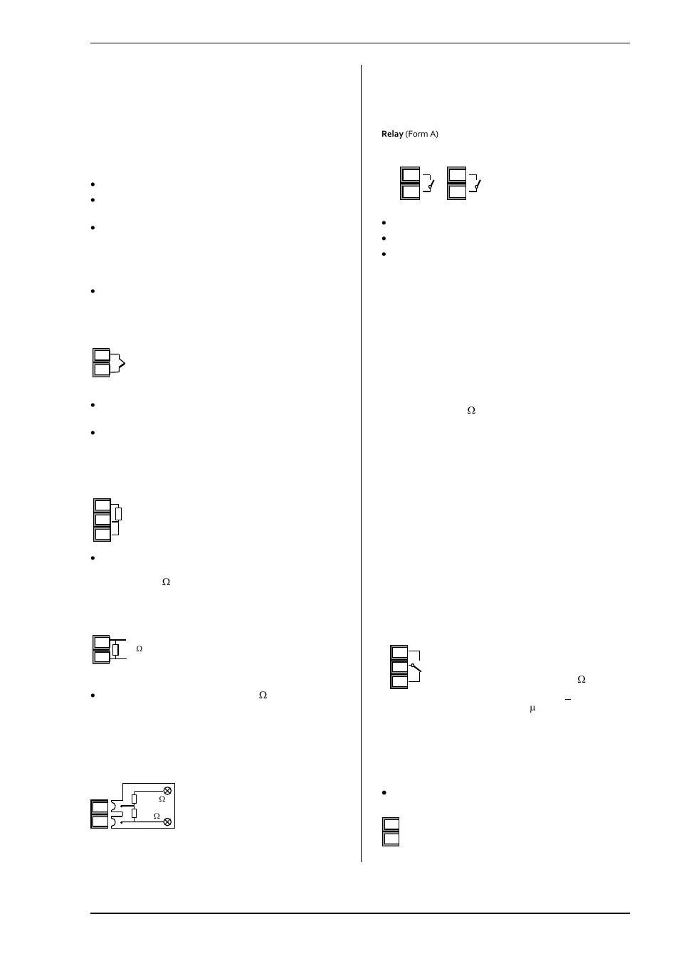 7 wire sizes, 8 sensor input (measuring input), 9 outputs | 1 output 1 & output 3, 2 aa relay form c (fm approved), 3 transmitter supply, Wire sizes, Sensor input (measuring input), Outputs, Output 1 & output 3 | Super Systems 3L Series User Manual | Page 7 / 54