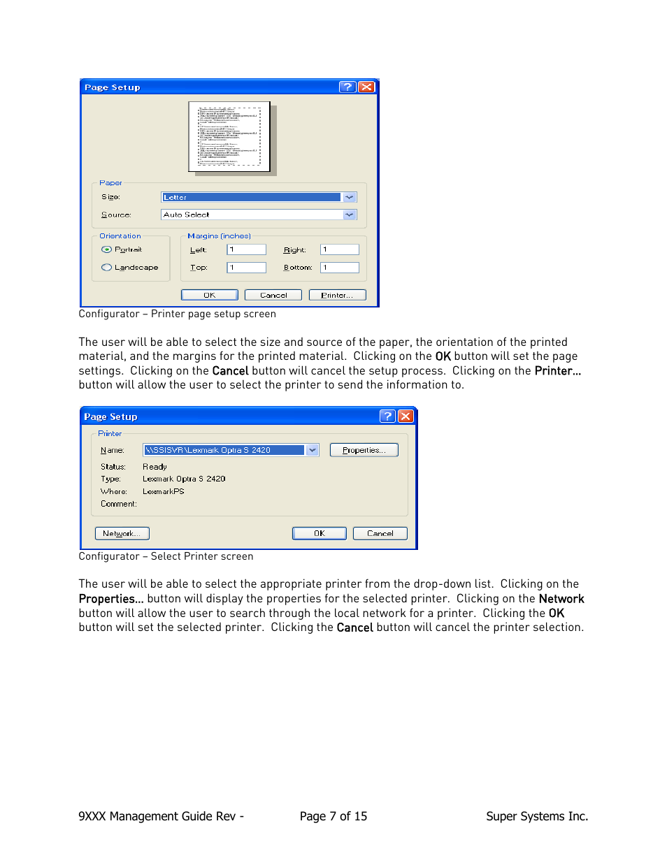 Super Systems 9000 Series User Manual | Page 7 / 15