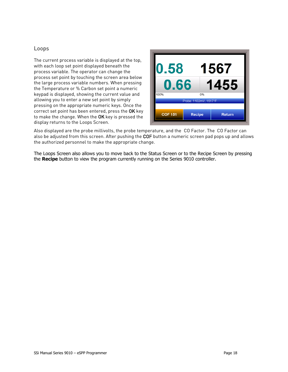 Loops | Super Systems 9010 Series User Manual | Page 18 / 66