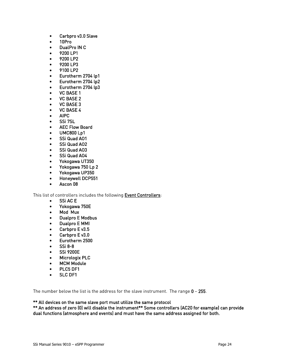 Super Systems 9010 Series User Manual | Page 24 / 66